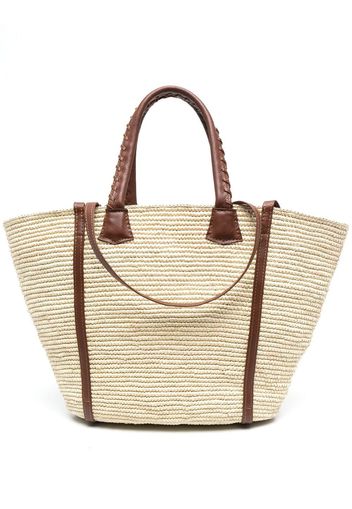 Sensi Studio 1473 straw tote - Toni neutri