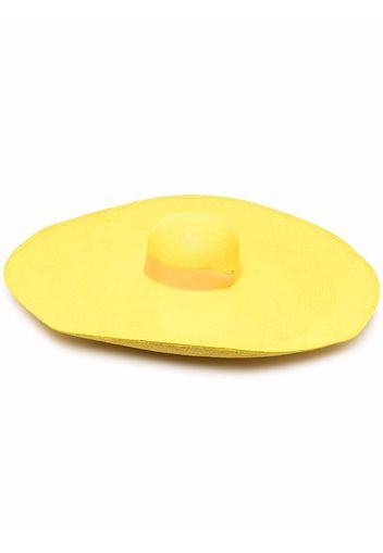 Sensi Studio oversized sun hat - Giallo