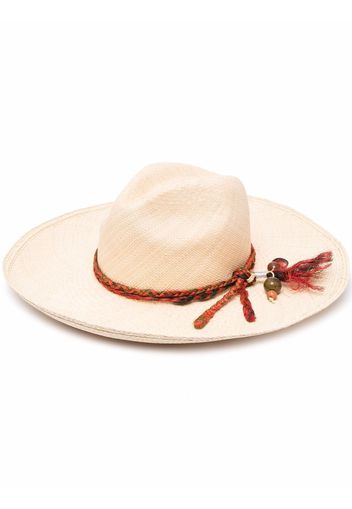 Sensi Studio long brim sun hat - Toni neutri