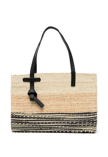 Sensi Studio Borsa tote con effetto sfumato - Marrone