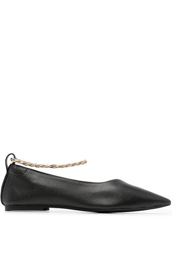 Senso Aubree II leather ballerina shoes - Nero