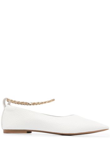 Senso Aubree II leather ballerina shoes - Bianco