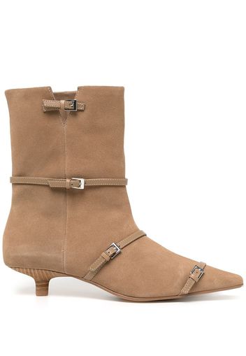 Senso Fai buckle-detail boots - Marrone