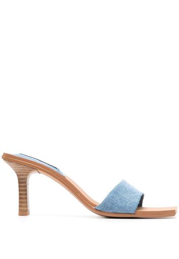 Senso Margot denim-strap sandals - Blu