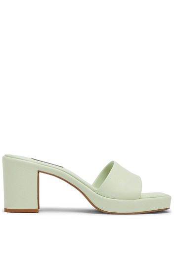 Senso Stevie II leather mules - Verde