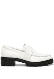 Senso Met I leather loafers - Bianco