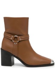 Senso Hunny metal toecap boots - Marrone