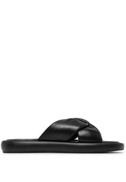 Senso Pica leather sandals - Nero