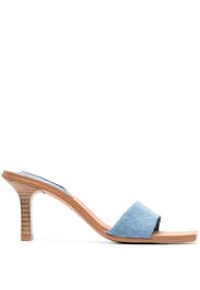Senso Margot denim-strap sandals - Blu