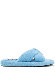 Senso Bubbles terry-cloth effect sandals - Blu