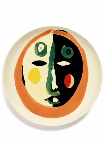 Serax Piatto Feast Face 1 (22cm) - Multicolore