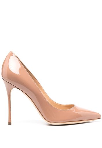 Sergio Rossi pointed patent pumps - Toni neutri