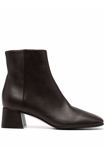 Sergio Rossi sr Alicia leather boots - Marrone