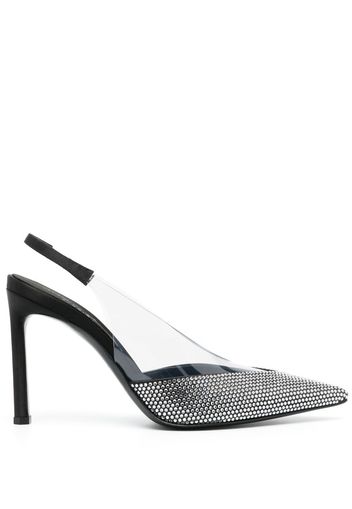 Sergio Rossi x Evangelie Smyrniotaki 95mm embellished pumps - Nero