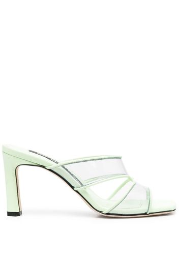 Sergio Rossi Sr Lunettes 90mm open-toe sandals - Verde