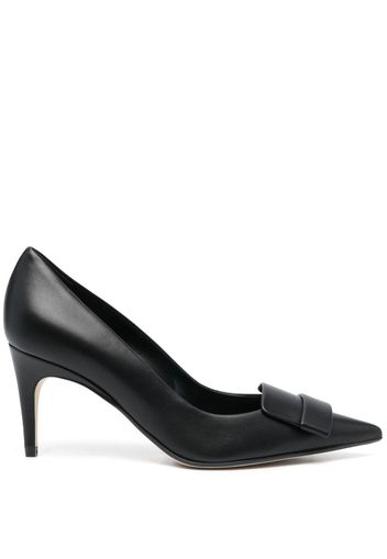 Sergio Rossi SR1 70mm nappa-leather pumps - Nero