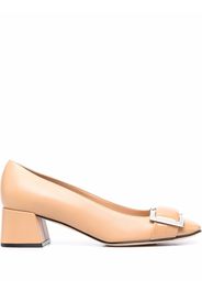 Sergio Rossi buckle-detail leather pumps - Toni neutri