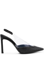 Sergio Rossi Evangelie 105 mm rhinestone pumps - Nero