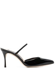 Sergio Rossi Godiva leather 75mm heel pumps - Nero