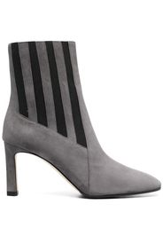 Sergio Rossi two-tone suede ankle boots - Grigio