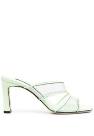 Sergio Rossi Sr Lunettes 90mm open-toe sandals - Verde