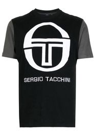Sergio Tacchini logo-print cotton T-shirt - Nero