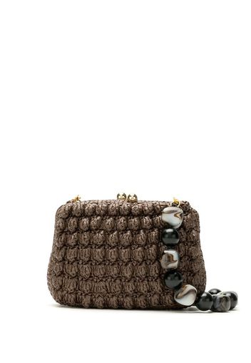 Clutch de crochet de palha