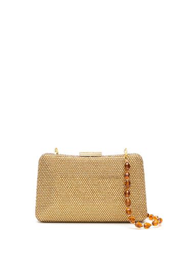 SERPUI Clutch Mirela con cristalli - Oro