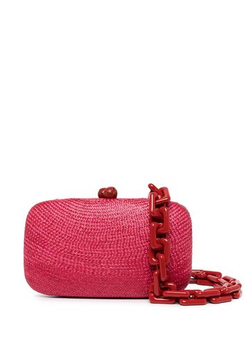 SERPUI Clutch rose Bun - Rosso