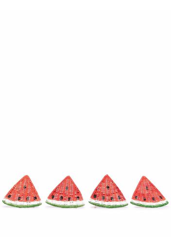 SERPUI watermelon coaster set - Rosso