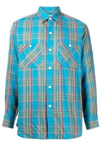 Seven By Seven Camicia a quadri - Blu