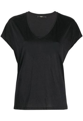 Seventy T-shirt con scollo a V - Nero