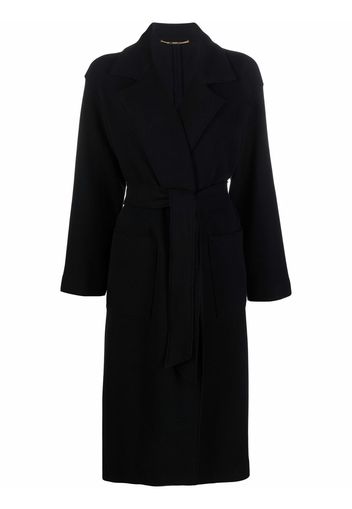 Seventy belted wool coat - Nero