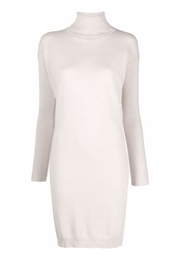 Seventy long-sleeve knitted dress - Grigio