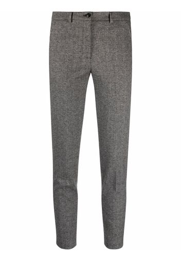 Seventy checked skinny trousers - Nero