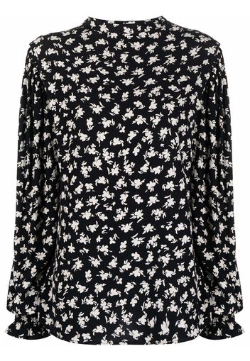 Seventy floral print blouse - Nero