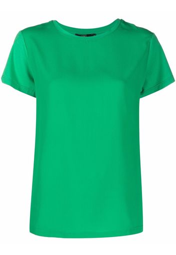 Seventy contrast fitted T-Shirt - Verde