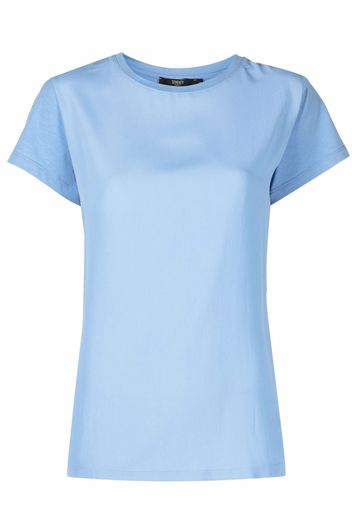 Seventy contrast fitted T-Shirt - Blu