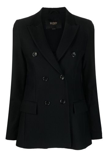 Seventy double-breasted tailored blazer - Nero