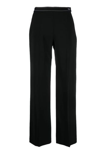 Seventy pressed-crease trousers - Nero
