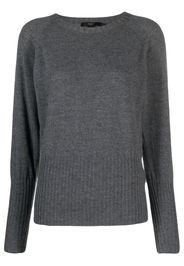 Seventy ribbed crew-neck jumper - Grigio