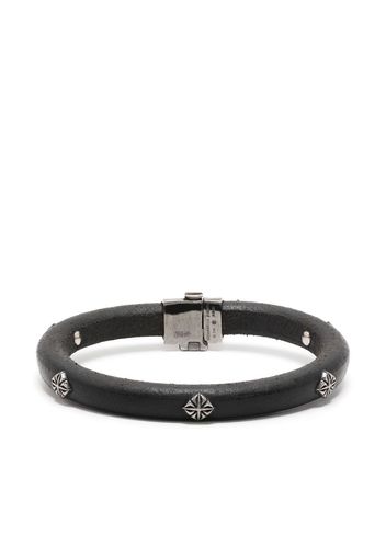 Shamballa Jewels Bracciale con borchie - Nero