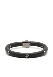 Shamballa Jewels Bracciale con borchie - Nero