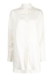 SHANG XIA long-sleeved buttoned shirt - Bianco