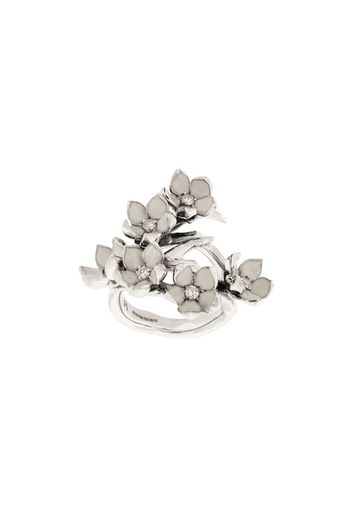 Anello Cherry Blossom con diamanti