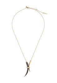 Shaun Leane Collana con pendente Saber Deco in oro vermeil