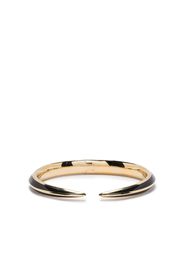 Shaun Leane Bracciale rigido Saber Deco placcato in oro vermeil - Nero