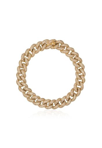 18kt yellow gold diamond bracelet