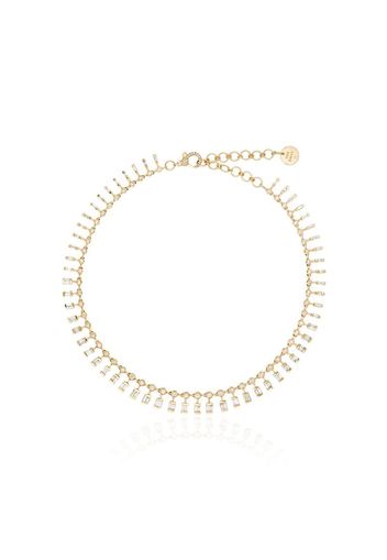 Choker in oro giallo 18kt con diamanti