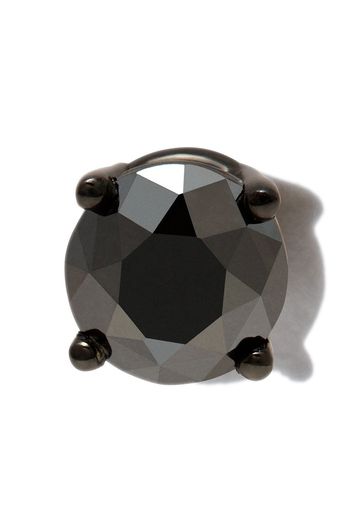 SHAY SHAY 18K BG BLK DIAM SINGLE STUD ERNG - Nero